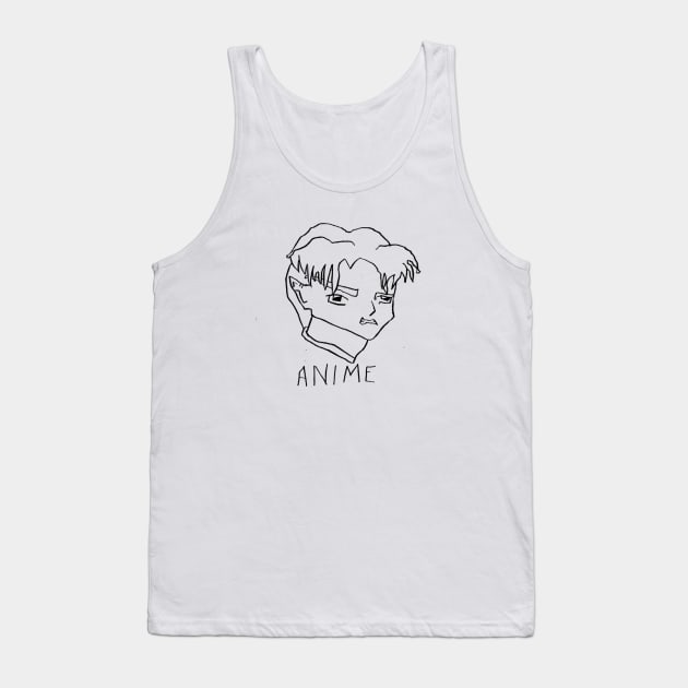 Anime Tank Top by madeline-horwath